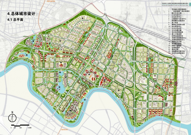 宁波市江北姚江新区概念规划及城市设计——k12
