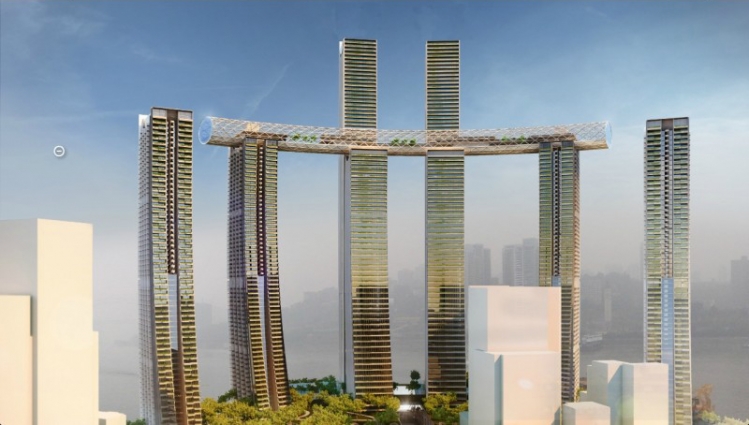 重庆第一高楼,470米世界花3月动工 - 重庆市