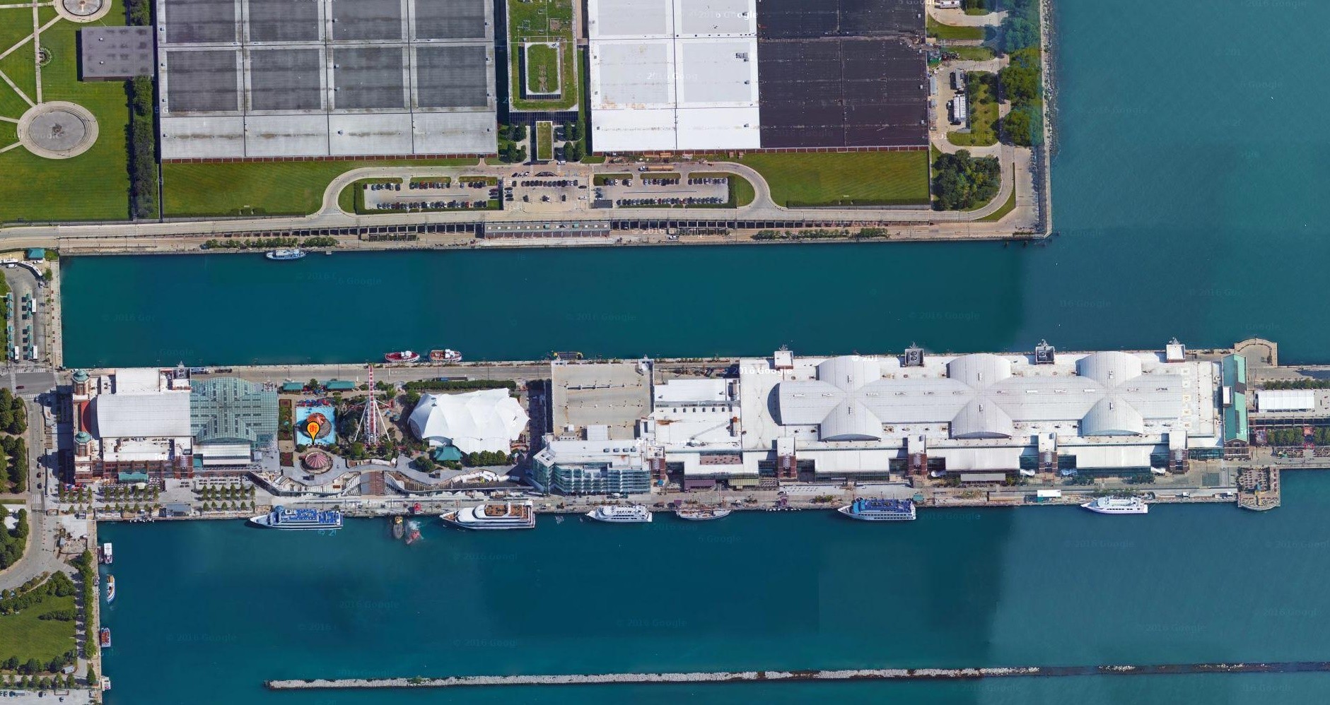 滨水区设计：美国芝加哥海军码头（Navy Pier）