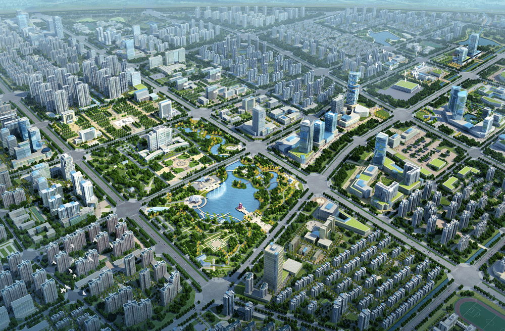 城市设计：安徽省明光市中心城区城市设计