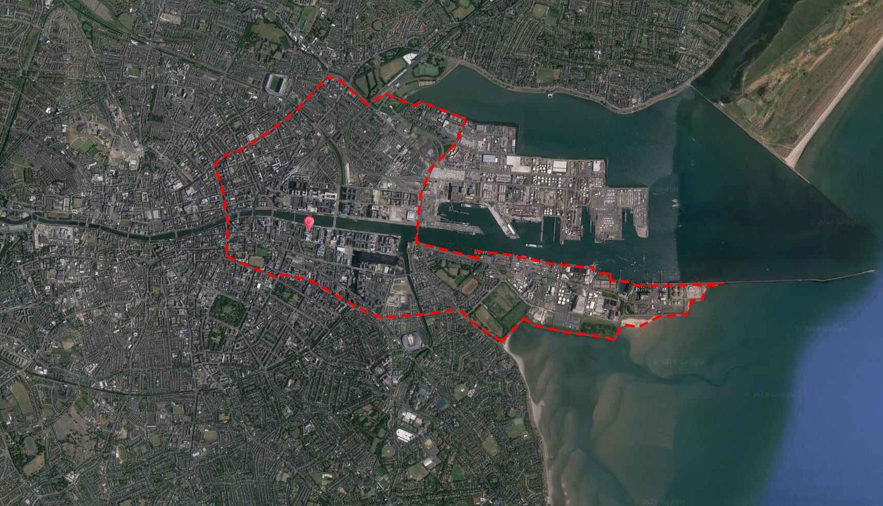 城市更新：爱尔兰Dublin港口改造