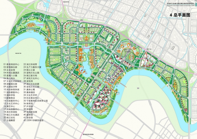 宁波姚江新城规划图图片