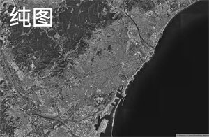 国外地图分析图底图